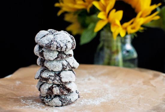 Chocolate Crinkle Cookies