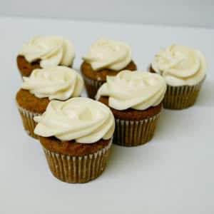 Carrot Cupcakes with Cream Cheese Frosting