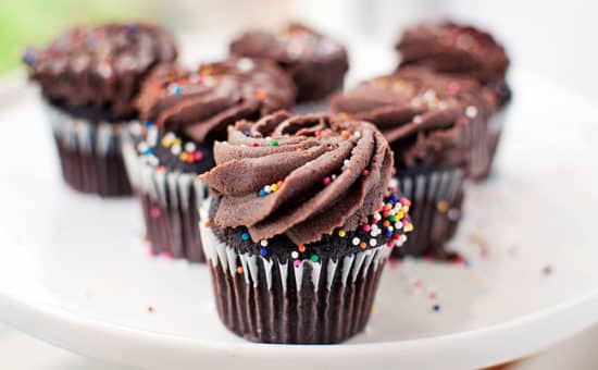 Chocolate Celebration Cupcakes