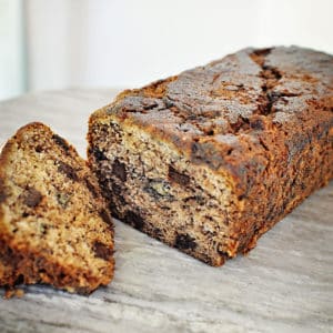 Chocolate Chunk Banana Bread