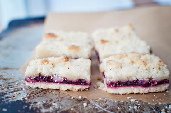 Raspberry Crumb Bar