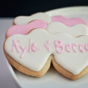 Royal Iced Double Heart