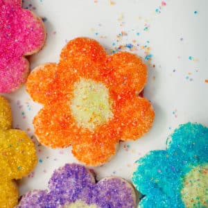 Sunflower Sugar Cookies