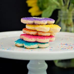 Sunflower Sugar Cookies