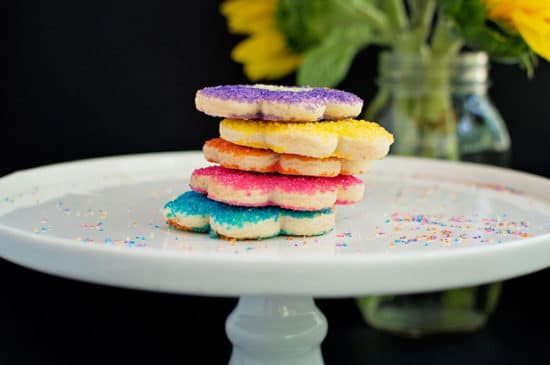 Sunflower Sugar Cookies