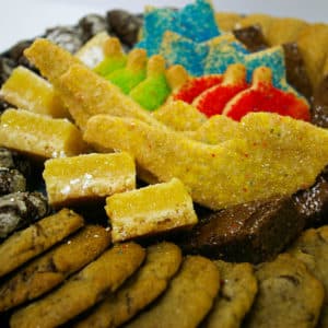 Rosh Hashanah Cookie and Bar Platter