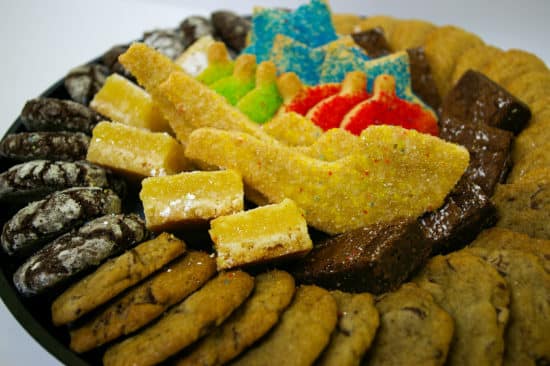 Rosh Hashanah Cookie and Bar Platter