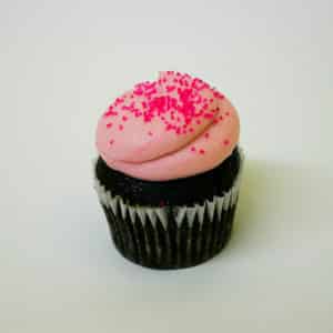 Pomegranate Pink Cupcake
