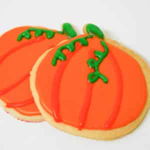 Holiday Royal Iced Pumpkins
