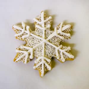 Snowflake Sugar Cookie