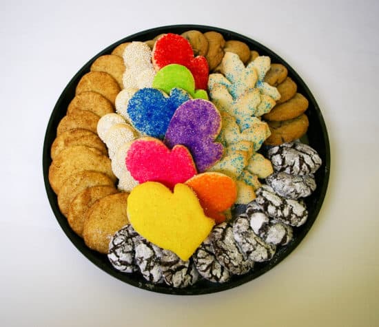 Winter Cookie Platter