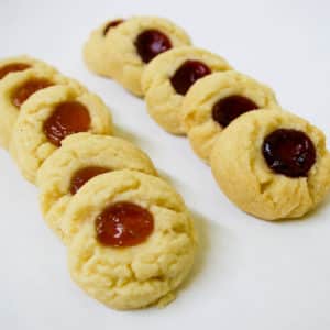 Jam Thumbprint Cookies