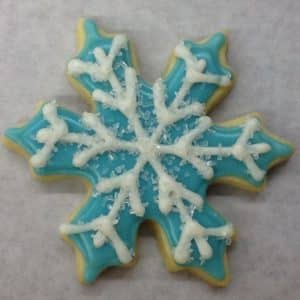 Royal Iced Snowflake