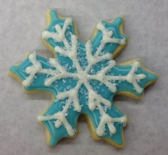 Royal Iced Snowflake