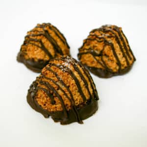 Salted Chocolate Pecan Macaroons