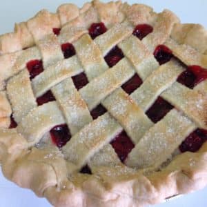 Cherry Lattice Pie