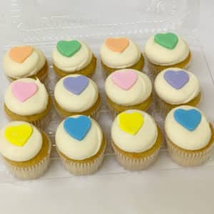 Be Mine Dozen Mini Cupcakes