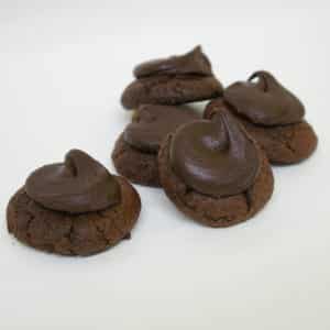 Double Chocolate Top Cookies