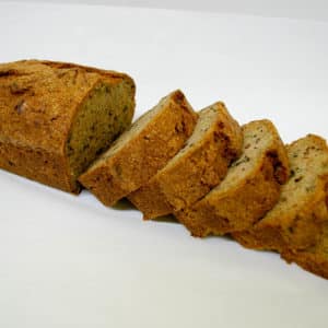 Zucchini Bread Sliced