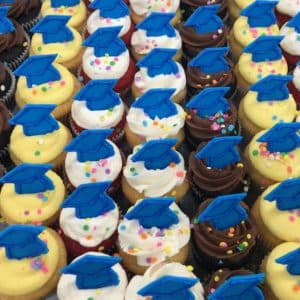 Graduation Cupcake Platter