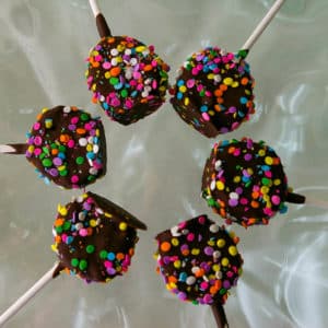 Brownie Lollipop Circle