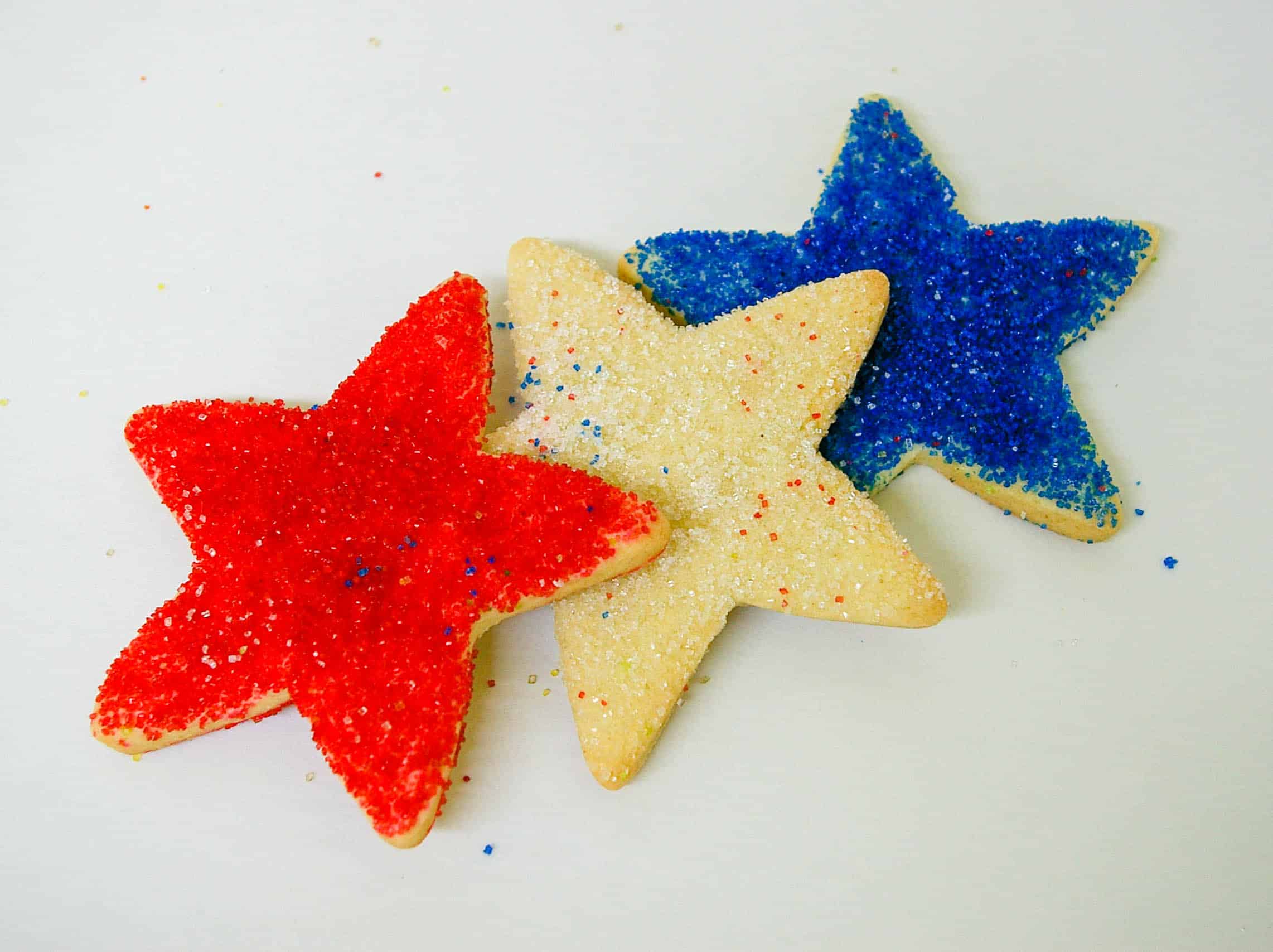 Glitter star Cookies