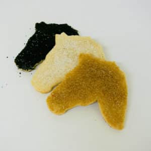 Horse Head Sanding Sugar Cookies
