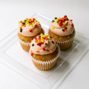 Mini Caramel Apple Cupcakes