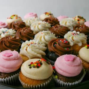 Rosh Hashanah Cupcake Platter