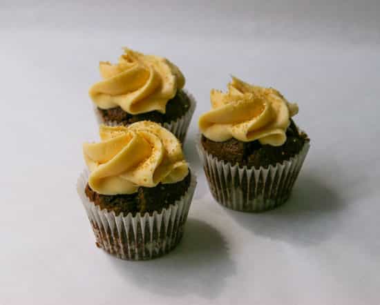 Caramel Fudge Cupcakes