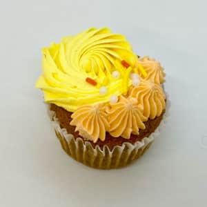 Sunny Carrot Cupcake
