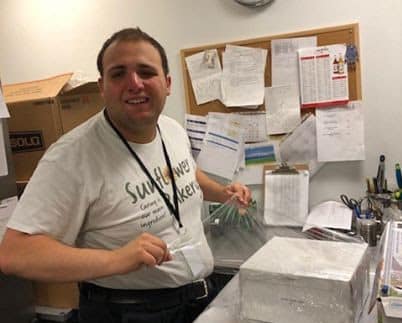 Meet Stanley, an employee in our Cafe Sunflower Employment Training Program