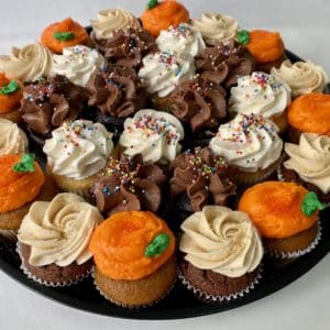 Thanksgiving Cupcake Platter