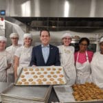 Councilmember Glass Visits Sunflower Bakery