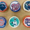 Nationals Logo Cookies