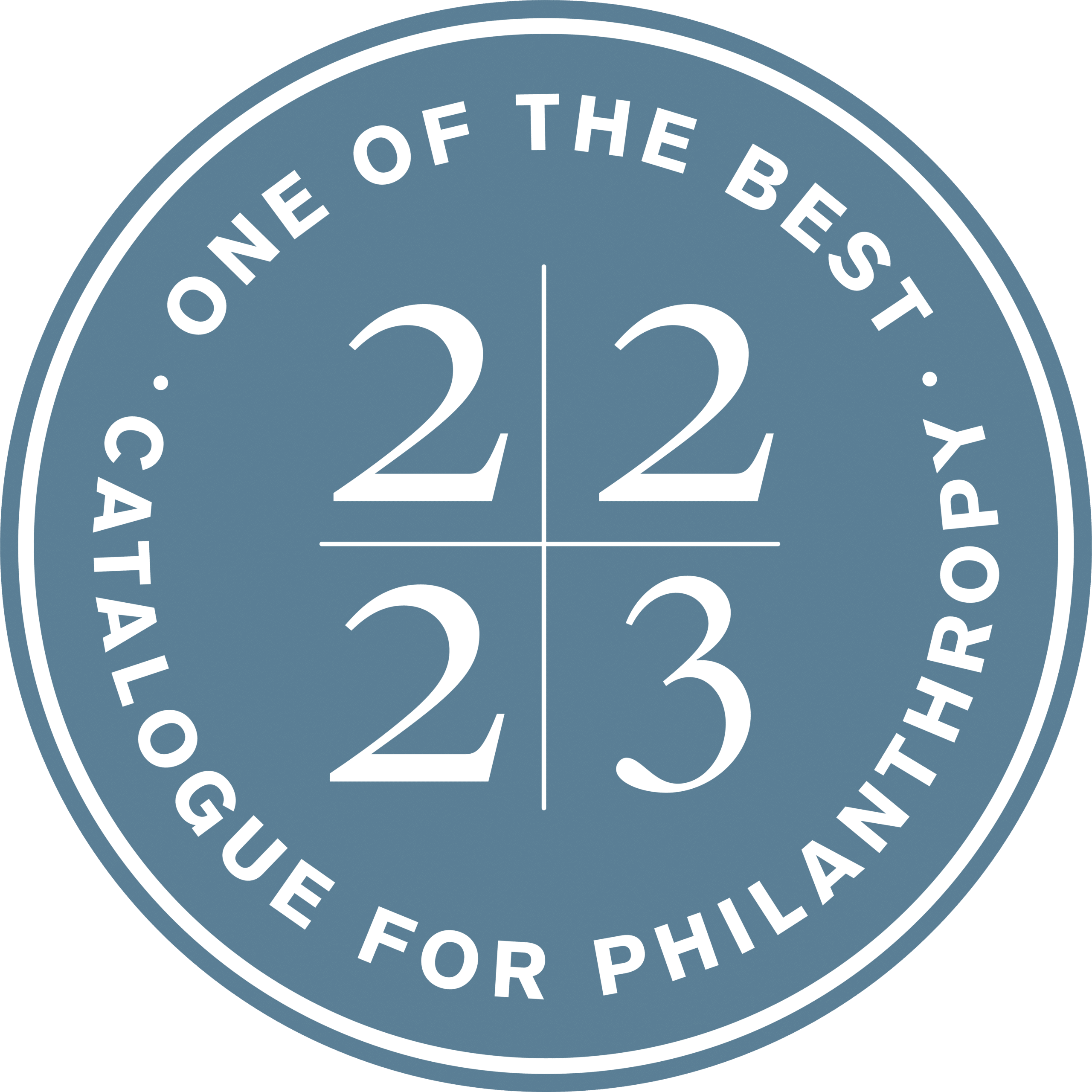Catalogue for Philanthropy - One of the Best - 2022-23