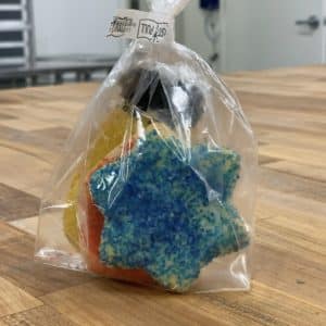 Rosh Hashanah Favor Bag with 3 cookies