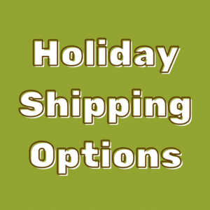 Holiday Shipping Options
