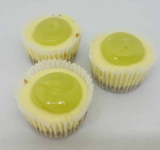3 Key Lime Cheesecake Bites