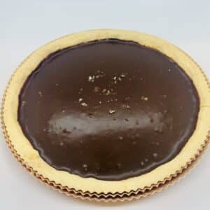 053: Salted Caramel Chocolate Tart (GF, NF, V)