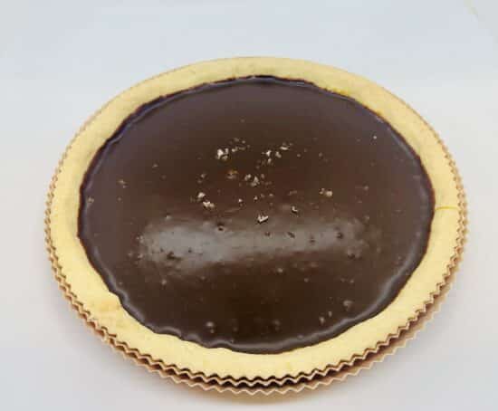 053: Salted Caramel Chocolate Tart (GF, NF, V)