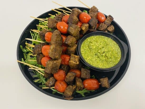 Brisket & Tomato Skewers Platter (GF, N)