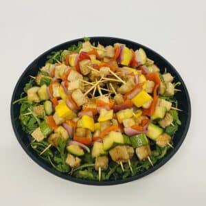 Grilled Vegetable & Tofu Skewers Platter (GF, V)
