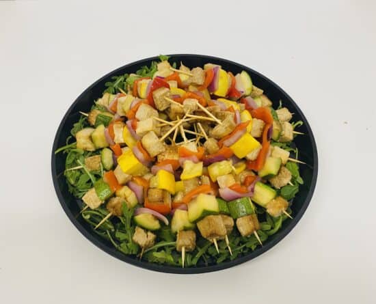 Grilled Vegetable & Tofu Skewers Platter (GF, V)
