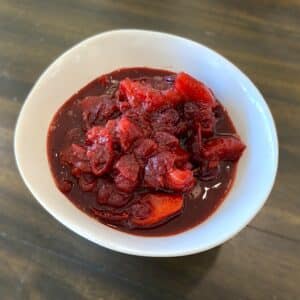 Cranberry & Apple Chutney (NF, GF, V)