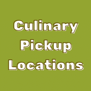 Culinary Pickup Locations