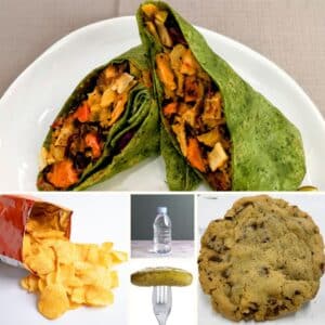 Roasted Veggie Wrap Lunch Box (VG, NF)