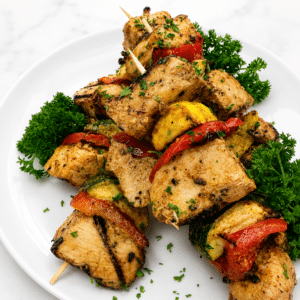Chicken Kabobs (GF, Sesame)