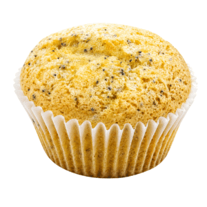 Lemon Poppy Muffin (GF, NF)