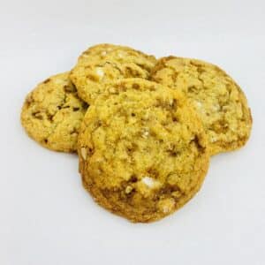 White Chocolate & Toffee Crunch Cookies (NF)